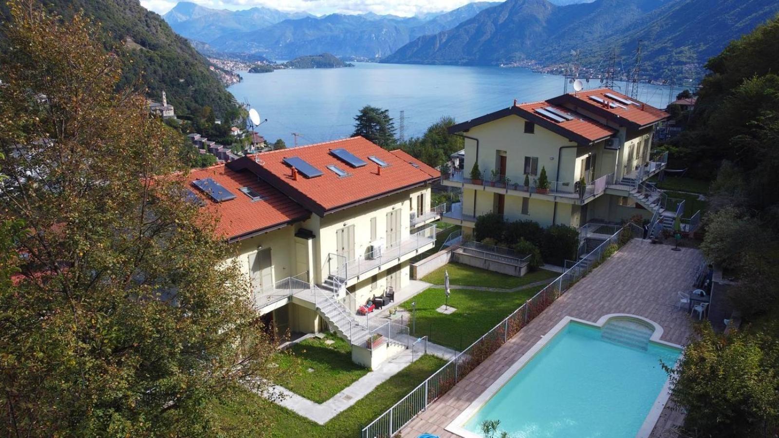 Vista Dolce Isola _ Lakeview Pool, Terrace & Garden Apartment Argegno Exterior photo